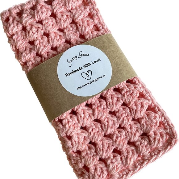 Set of Hand Crocheted Washcloths Dishcloths Trivets 100% Cotton Crochet Granny - Picture 12 of 15